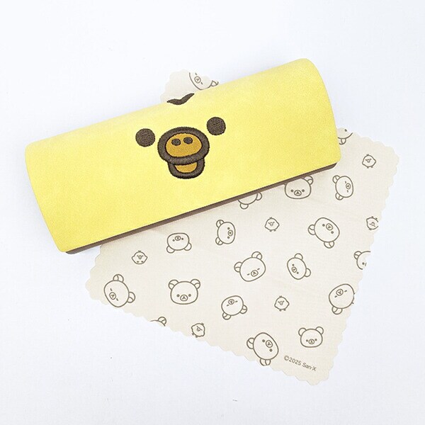 リラックマ キイロイトリ フェイス 眼鏡ケース