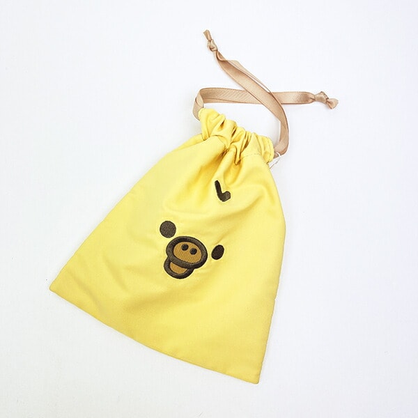 リラックマ キイロイトリ フェイス 巾着