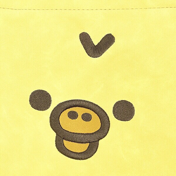 リラックマ キイロイトリ フェイス ミニトートバッグ