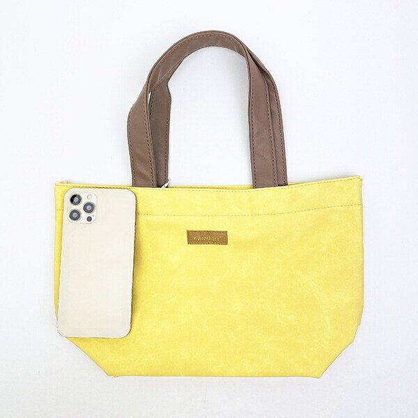 リラックマ キイロイトリ フェイス ミニトートバッグ