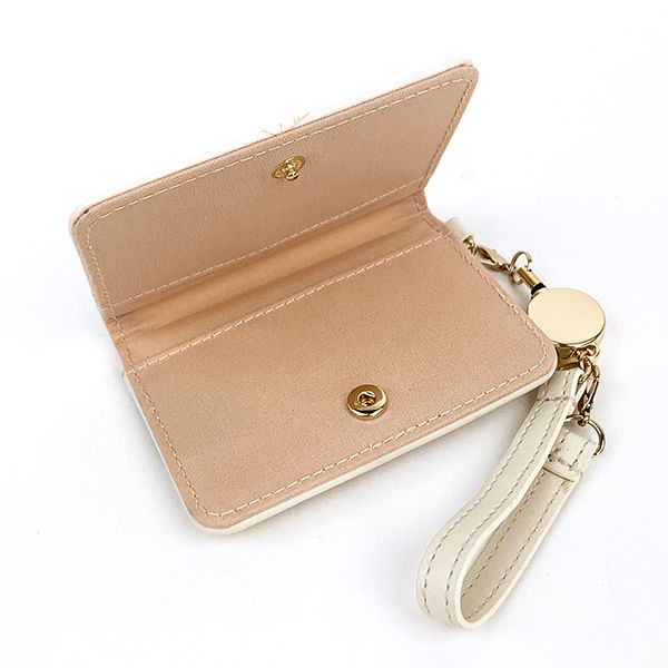 ポケットモンスター オープンパスケース ベージュ ポケモン 定期入れ ICカードケース リール付き