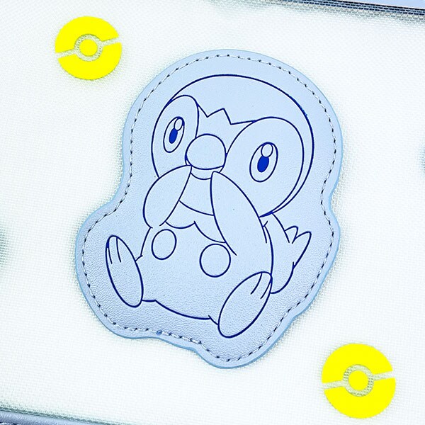 ポケットモンスター メッシュフラットポーチ パステル ポッチャマ ポケモン ブルー
