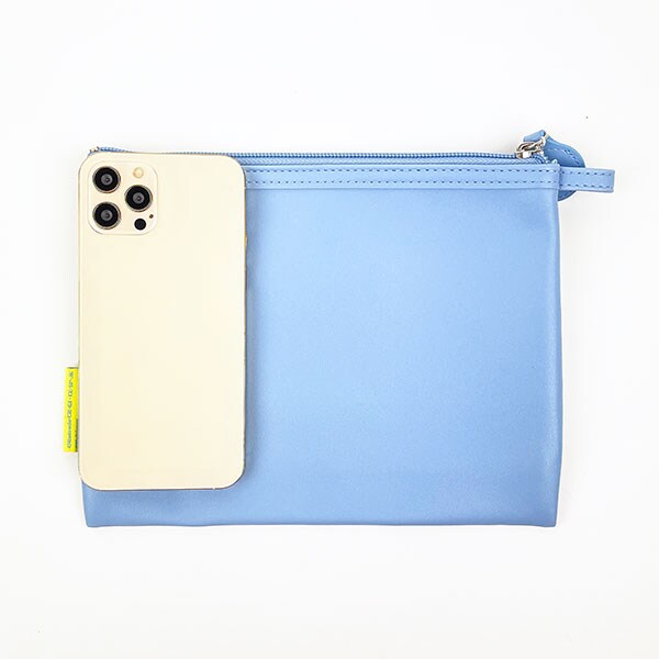 ポケットモンスター メッシュフラットポーチ パステル ポッチャマ ポケモン ブルー