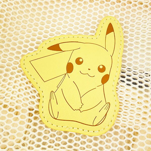 ポケットモンスター メッシュ巾着 パステル ピカチュウ ポケモン 巾着袋 イエロー