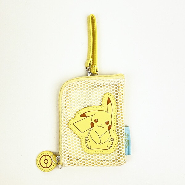 ポケットモンスター ポケモン ピカチュウ メッシュデイリーパスケース パステル 定期入れ ICカード キッズ