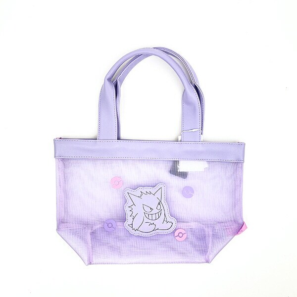 ポケットモンスター メッシュミニトートバッグ パステル ゲンガー ポケモン パープル