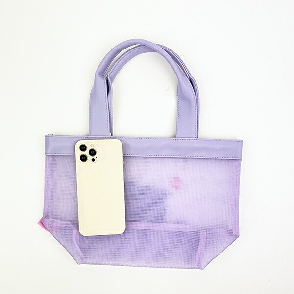 ポケットモンスター メッシュミニトートバッグ パステル ゲンガー ポケモン パープル