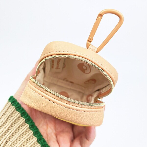 ポケットモンスター ピカチュウ カラビナ付メッシュミニポーチ グラデーション オレンジ ポケモン