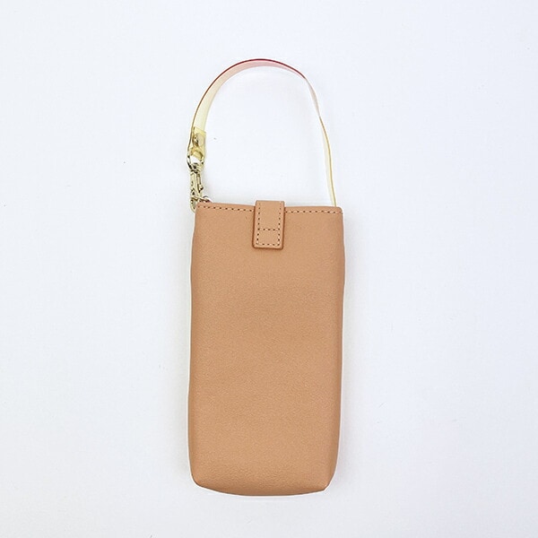 ポケットモンスター ピカチュウ グラデーション ストラップ付きメガネケース (オレンジ) ポケモン