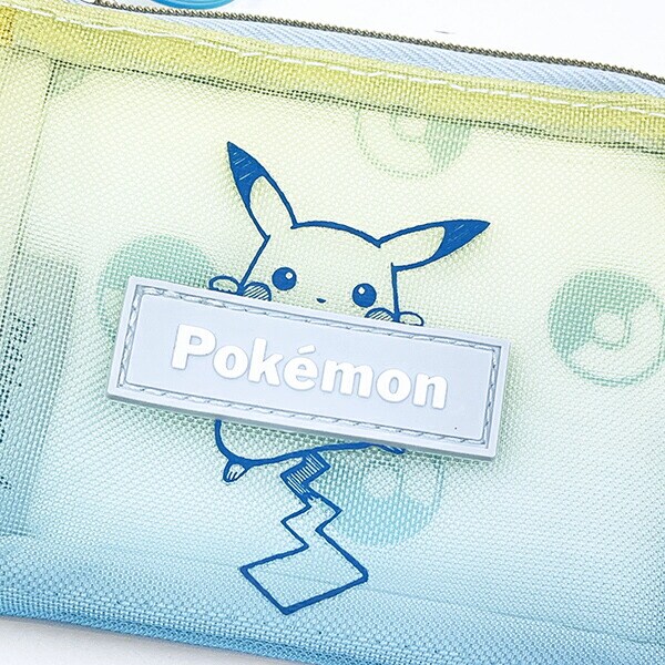 ポケットモンスター ピカチュウ グラデーション メッシュデイリーパスケース (ブルー) ポケモン