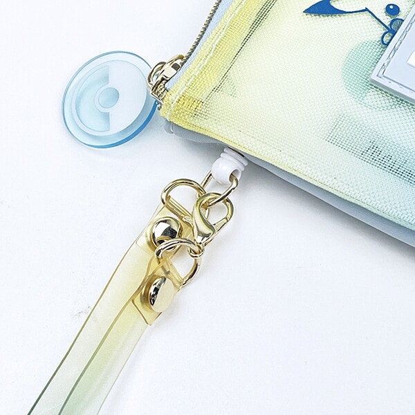 ポケットモンスター ピカチュウ グラデーション メッシュデイリーパスケース (ブルー) ポケモン