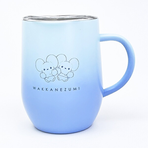 ポケットモンスター ワッカネズミ グラデーション 蓋付ステンレスマグ コップ ポケモン