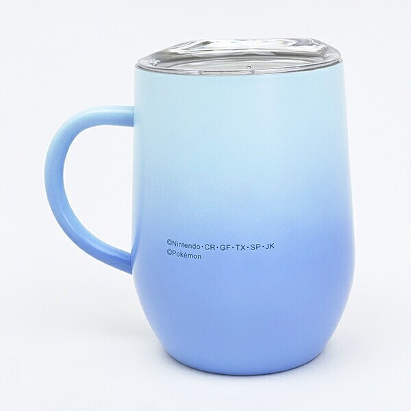 ポケットモンスター ワッカネズミ グラデーション 蓋付ステンレスマグ コップ ポケモン