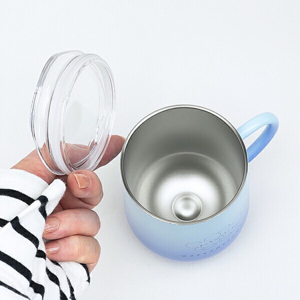 ポケットモンスター ワッカネズミ グラデーション 蓋付ステンレスマグ コップ ポケモン