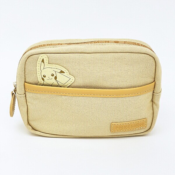 ポケットモンスター ピカチュウ ボックスポーチ イエロー ひょっこりワッペンシリーズ ポケモン