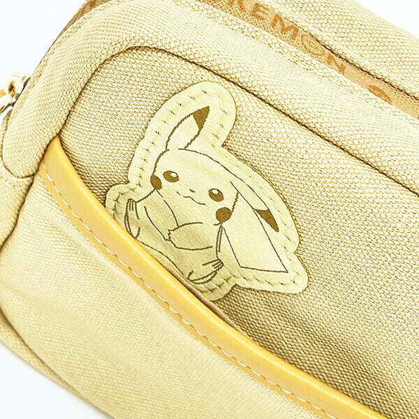 ポケットモンスター ピカチュウ ボックスポーチ イエロー ひょっこりワッペンシリーズ ポケモン