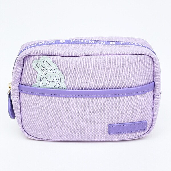 ポケットモンスター ヌメラ ボックスポーチ パープル ひょっこりワッペンシリーズ ポケモン