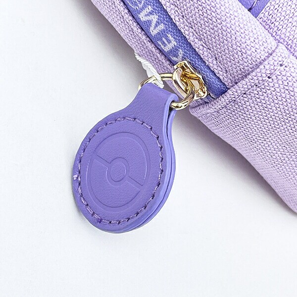 ポケットモンスター ヌメラ ボックスポーチ パープル ひょっこりワッペンシリーズ ポケモン