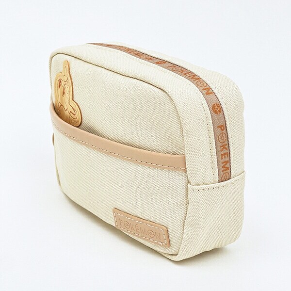 ポケットモンスター シャリタツ ボックスポーチ ベージュ ひょっこりワッペンシリーズ ポケモン