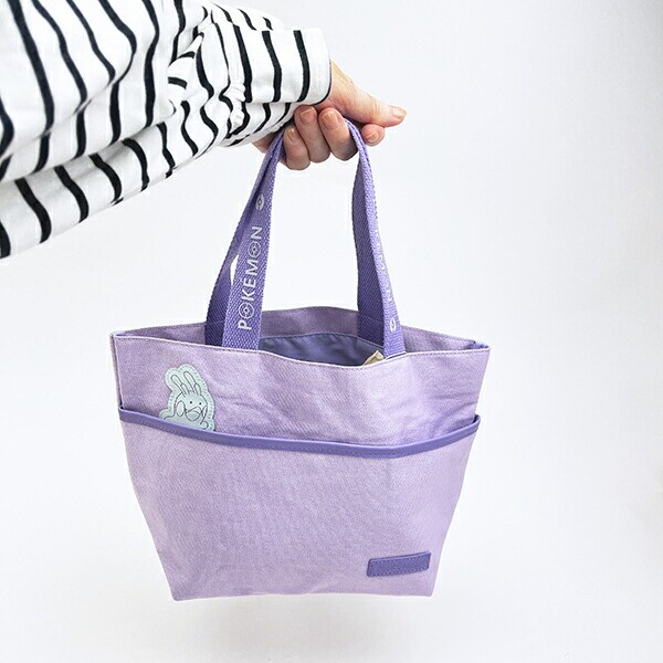 ポケットモンスター ヌメラ トートバッグ パープル ひょっこりワッペンシリーズ ポケモン