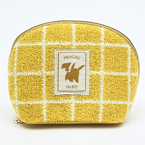 ポケットモンスター ピカチュウ ラウンドポーチ もこもこサガラシリーズ (イエロー) ポケモン