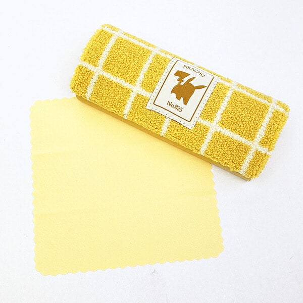 ポケットモンスター ピカチュウ 眼鏡ケース もこもこサガラシリーズ (イエロー) ポケモン