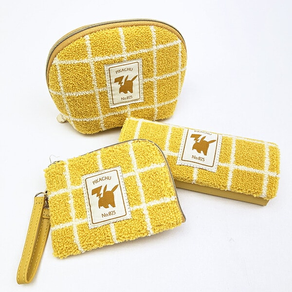 ポケットモンスター ピカチュウ 眼鏡ケース もこもこサガラシリーズ (イエロー) ポケモン