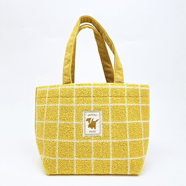 ポケットモンスター ピカチュウ ミニトートバッグ もこもこサガラ ランチ ポケモン