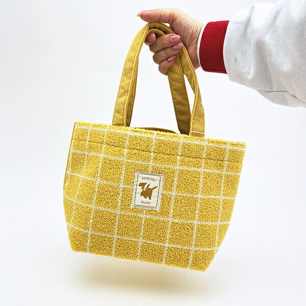 ポケットモンスター ピカチュウ ミニトートバッグ もこもこサガラ ランチ ポケモン