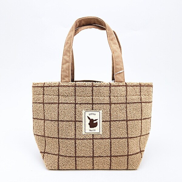 ポケットモンスター イーブイ ミニトートバッグ もこもこサガラ ランチ ポケモン