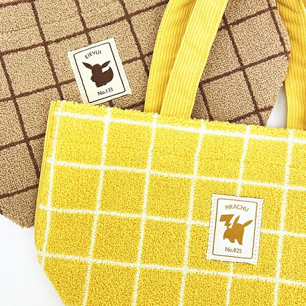 ポケットモンスター イーブイ ミニトートバッグ もこもこサガラ ランチ ポケモン