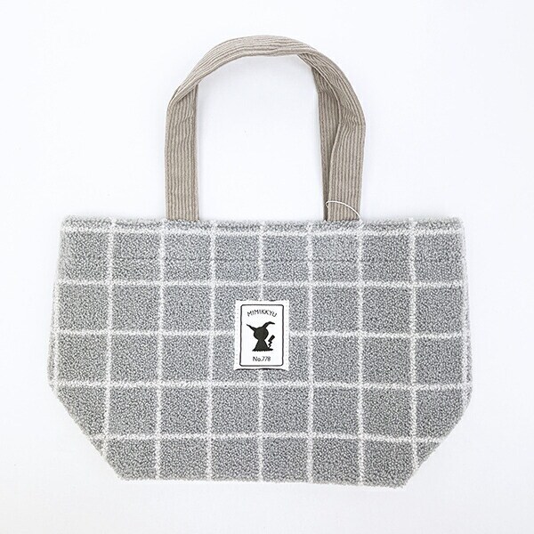 ポケットモンスター ミミッキュ ミニトートバッグ もこもこサガラシリーズ (グレー) ポケモン