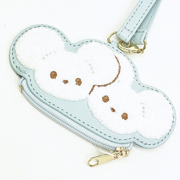 ポケットモンスター おかおサガラミニポーチ ワッカネズミ ポケピース ポケモン