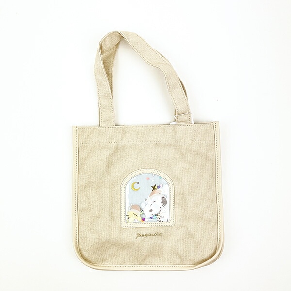 SNOOPY スヌーピー トートバッグ ベージュ スィートドリーム バッグ デイユーズ ランチ