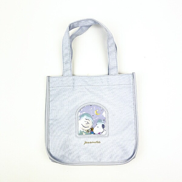 SNOOPY スヌーピー トートバッグ パープル スィートドリーム バッグ デイユーズ ランチ
