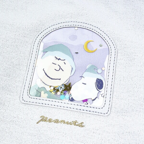 SNOOPY スヌーピー トートバッグ パープル スィートドリーム バッグ デイユーズ ランチ