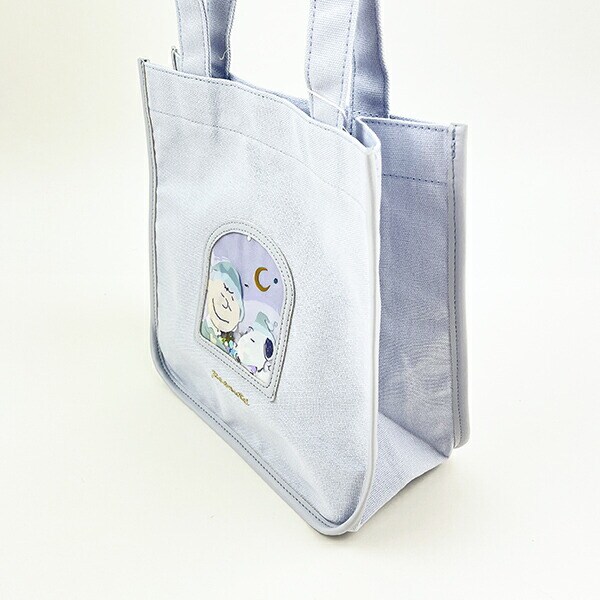 SNOOPY スヌーピー トートバッグ パープル スィートドリーム バッグ デイユーズ ランチ