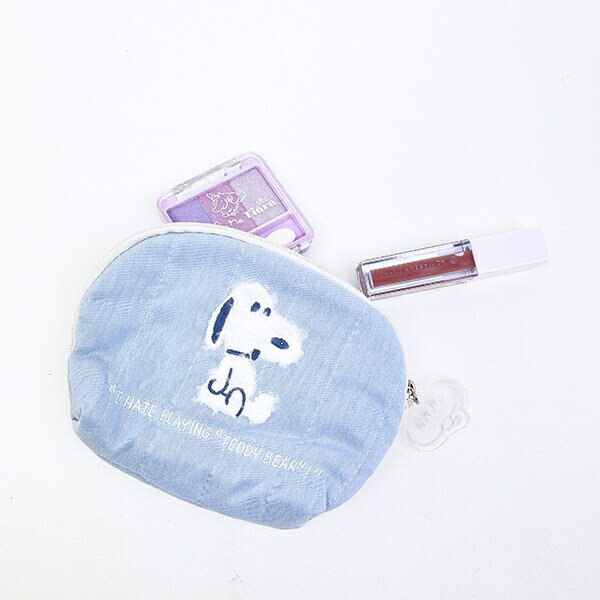 スヌーピー ティッシュポーチ ぬいぐるみ (ブルー) SNOOPY