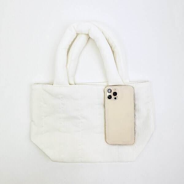 スヌーピー トートバッグ (ホワイト) ぬいぐるみシリーズ SNOOPY