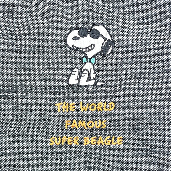 スヌーピー ジョークール トートバッグ ボウタイ ブラック ランチ SNOOPY