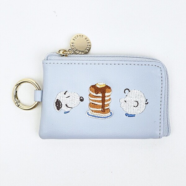 スヌーピー スマートキーケース スウィーツスウィーツ ブルー 定期入れ SNOOPY