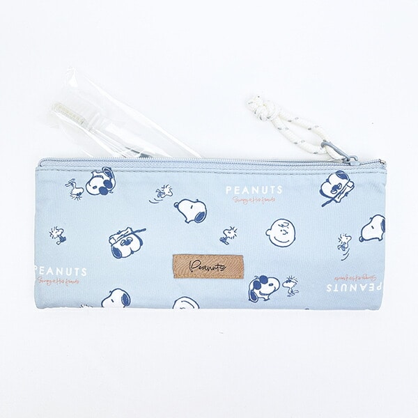 スヌーピー 歯ブラシポーチ グレー トラベル Dusky paletteシリーズ SNOOPY