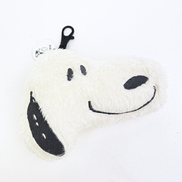 スヌーピー フェイスポーチ monokure mate SNOOPY