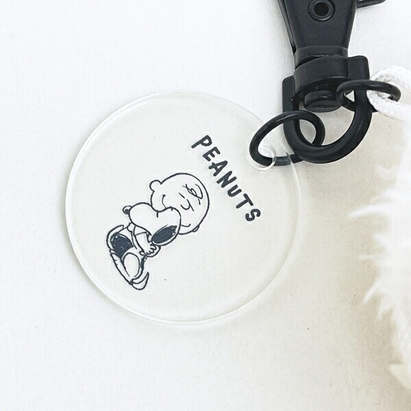 スヌーピー フェイスポーチ monokure mate SNOOPY