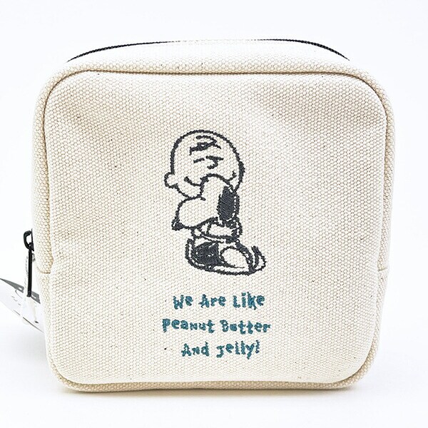 スヌーピー ボックスポーチ MONOKURO MATE SNOOPY