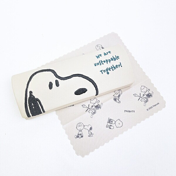 スヌーピー メガネケース monokure mate SNOOPY
