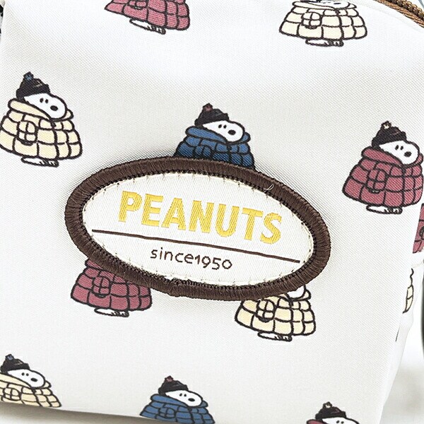 スヌーピー カラビナ付きミニポーチ (ほっこり) チラシ SNOOPY