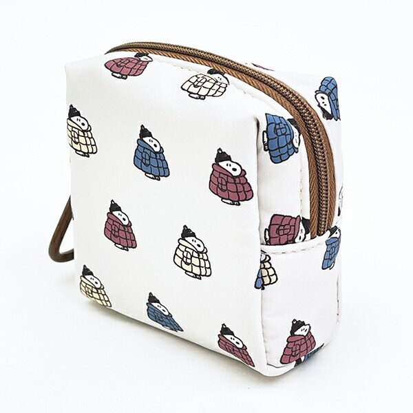 スヌーピー カラビナ付きミニポーチ (ほっこり) チラシ SNOOPY