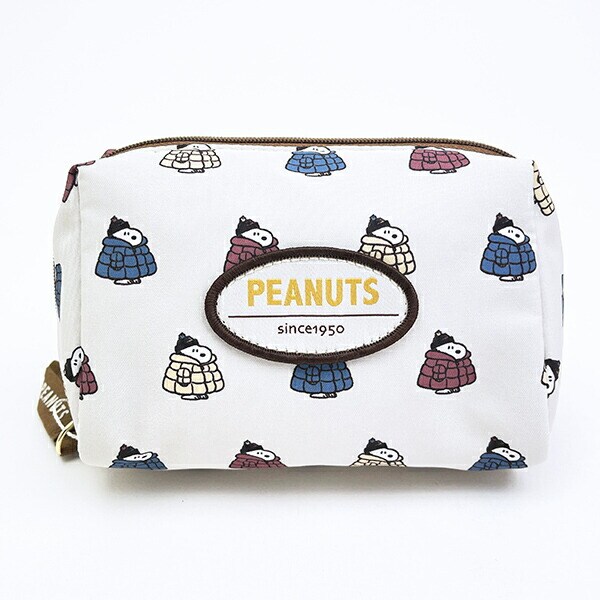 スヌーピー スクエアポーチ (ほっこり) チラシ SNOOPY