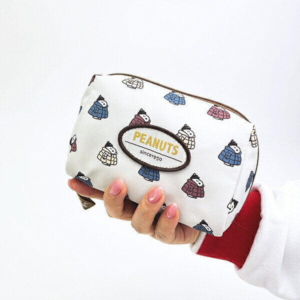 スヌーピー スクエアポーチ (ほっこり) チラシ SNOOPY